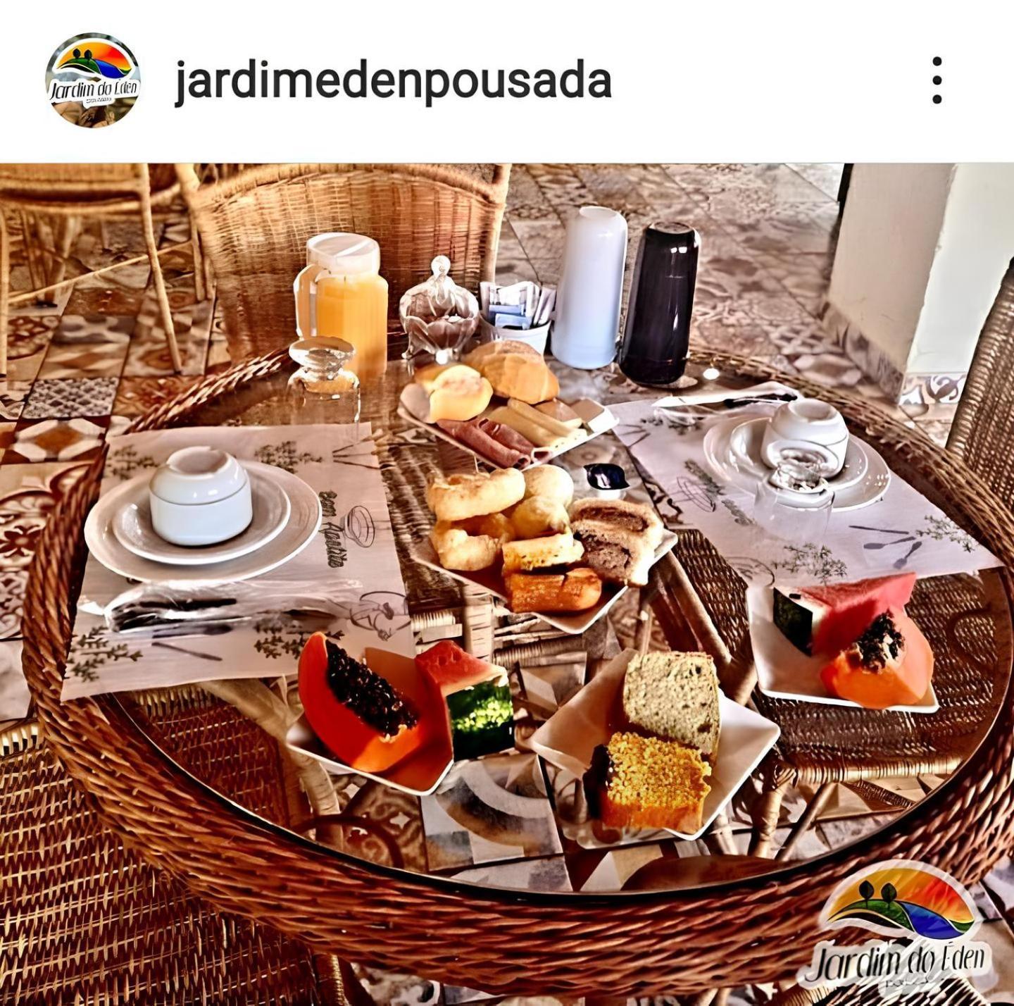 Pousada Jardim Do Eden Santana Do Riacho Dış mekan fotoğraf